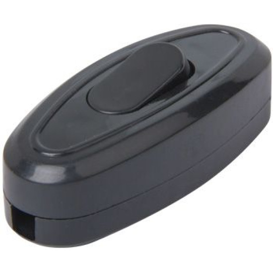 Перемикач світла Enext e.switch wires.6A.black чорний