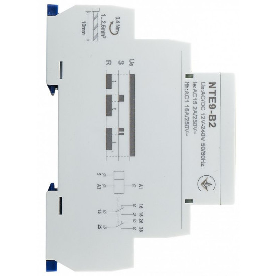 Реле часу Аско-Укрем NTE9-B2 DPDT (A0010240004)