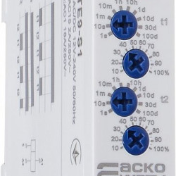 Реле часу асиметричного циклу Аско-Укрем NTE9-S1 1×SPDT (A0010240007)