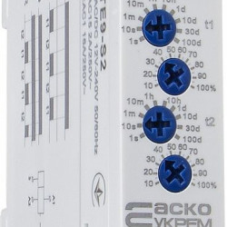 Реле часу асиметричного циклу Аско-Укрем NTE9-S2 2×SPDT (A0010240008)