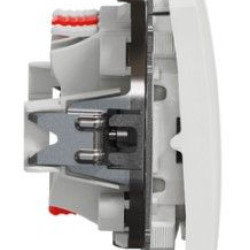 Двополюсний  вимикач Schneider Electric Sedna Design & Elements білий SDD111102