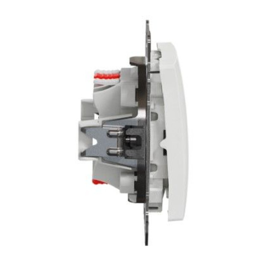 Двополюсний  вимикач Schneider Electric Sedna Design & Elements білий SDD111102