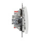 Двополюсний  вимикач Schneider Electric Sedna Design & Elements білий SDD111102