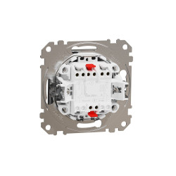 Двополюсний вимикач Schneider Electric Sedna Design & Elements матовий алюміній SDD170102