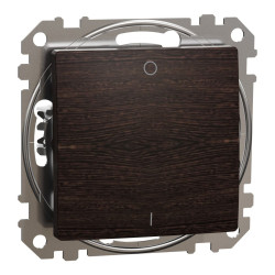 Двополюсний вимикач Schneider Electric Sedna Design & Elements венге SDD181102