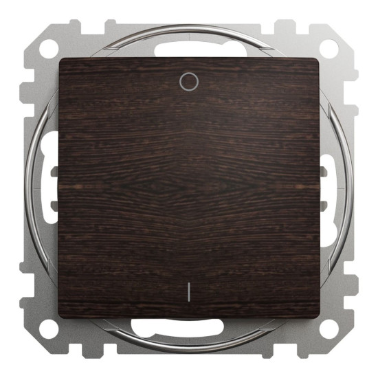 Двополюсний вимикач Schneider Electric Sedna Design & Elements венге SDD181102