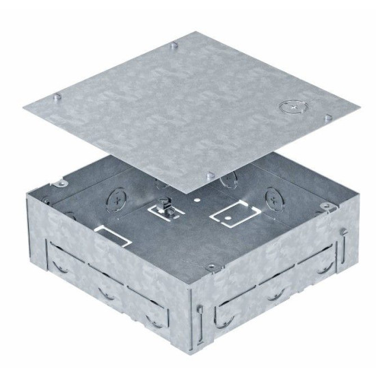 Монтажна коробка OBO Bettermann (7427430) BOX4 205х205мм, h=70-100мм