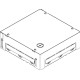Монтажна коробка OBO Bettermann (7427430) BOX4 205х205мм, h=70-100мм