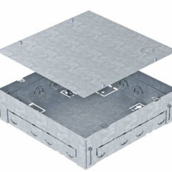 Монтажна коробка OBO Bettermann (7427432) BOX9 246x246мм h=70-100мм