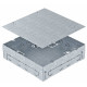 Монтажна коробка OBO Bettermann (7427432) BOX9 246x246мм h=70-100мм