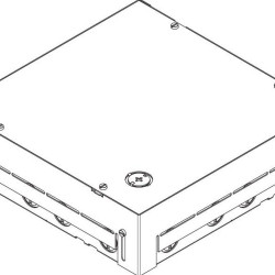 Монтажна коробка OBO Bettermann (7427432) BOX9 246x246мм h=70-100мм