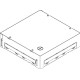 Монтажна коробка OBO Bettermann (7427432) BOX9 246x246мм h=70-100мм