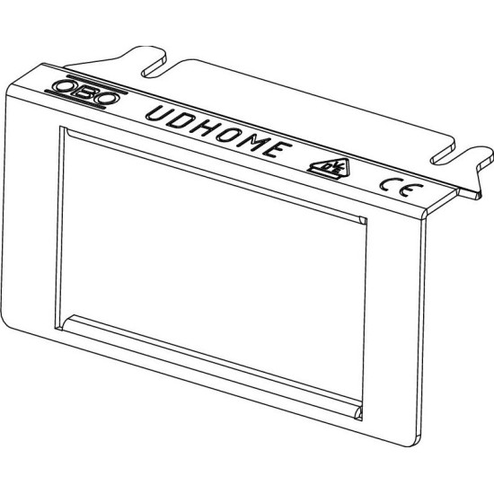 Супорт-рамка OBO Bettermann (7368485) для UDHOME ONE 2x Modul45