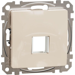 Центральна плата для одинарного роз'єму Keystone Schneider Electric Sedna Design & Elements SDD112421 (бежева)