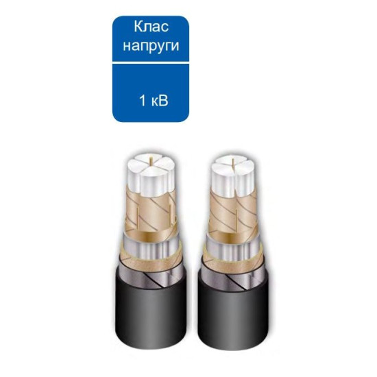 Кінцева муфта для чотирьохжильного кабелю EUTHTPP 1 4x50-120 (580480)