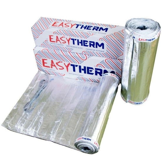 Нагрівальний двожильний мат EasyTherm з фольгою EMF 4.00 8м