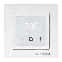 Програмований терморегулятор Easytherm  ET40 з функцією WI-FI 16А 3200Вт (білий)