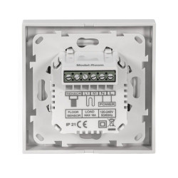 Програмований терморегулятор Easytherm  ET40 з функцією WI-FI 16А 3200Вт (білий)