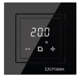 Програмований терморегулятор Easytherm  ET45 з функцією WI-FI 16А 3200Вт (чорний)