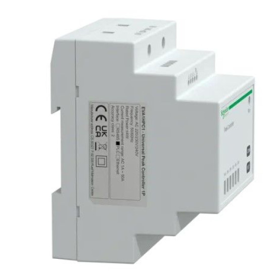 Контролер керування потужністю Schneider Electric EVA1HPC1 Evlink Home 1P налаштування максимального струму зарядної станції вручну від 16A до 50A