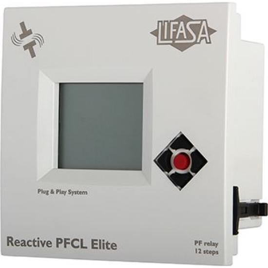 Регулятор реактивної потужності E.Next PFCL-12 ELITE на 12 ступенів з інтерфейсом RS-485