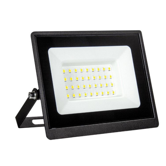 Прожектор з радіатором Eurolamp LED-FL-30(B) 30Вт 6500K