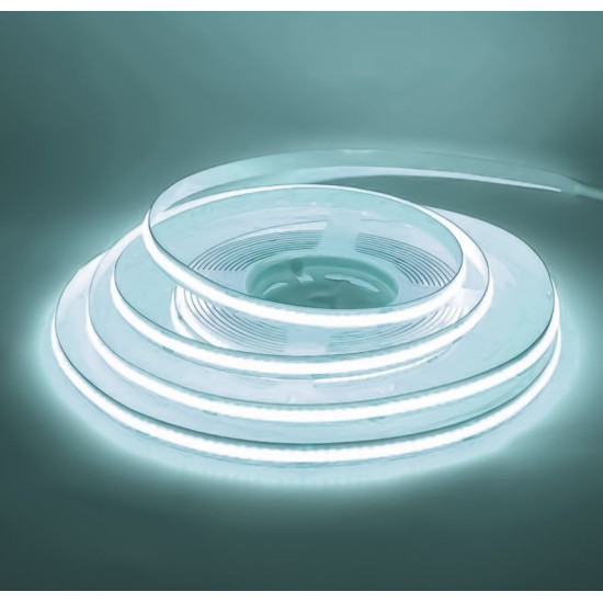 LED стрічка Eurolamp COB 480 діодів/м 24В 6500K 5 метрів