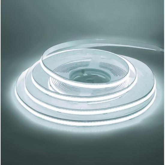 LED стрічка Eurolamp COB 480 діодів/м 24В 4000K 5 метрів