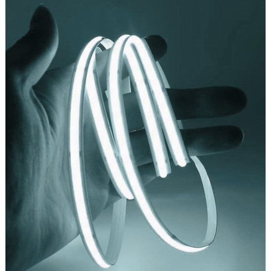 LED стрічка Eurolamp COB 480 діодів/м 24В 4000K 5 метрів