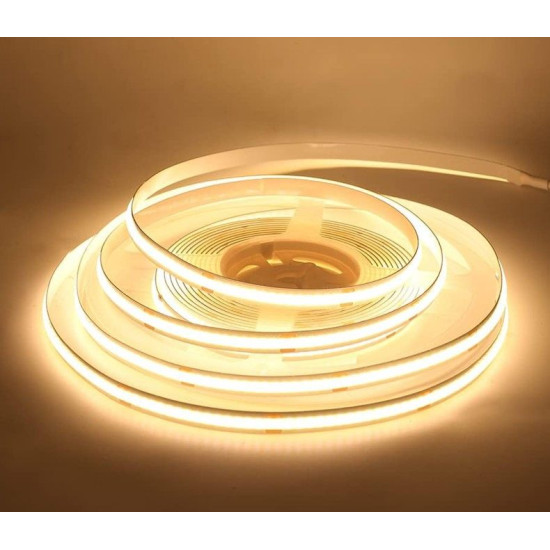 LED стрічка Eurolamp COB 480 діодів/м 24В 3000K 5 метрів