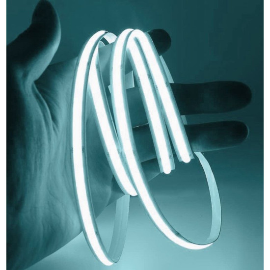 LED стрічка Eurolamp COB 320 діодів/м 24В 6500K 5 метрів