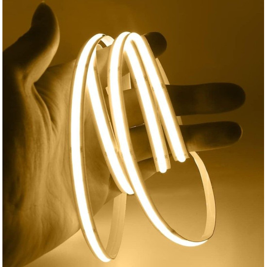 LED стрічка Eurolamp COB 320 діодів/м 24В 3000K 5 метрів