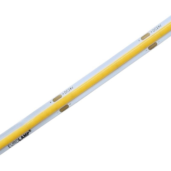 LED стрічка Eurolamp COB 320 діодів/м 24В 3000K 5 метрів