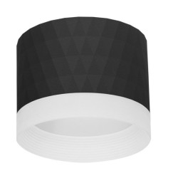 Світильник точковий для ламп GX53 Eurolamp N3 чорний