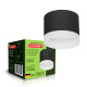 Світильник точковий для ламп GX53 Eurolamp N3 чорний
