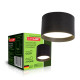 Світильник точковий для ламп GX53 Eurolamp N4 чорний