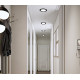 Круглий врізний світильник Eurolamp LED-DLR-5/4(new)(black) 5Вт 4000K