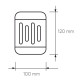 Світильник для знищення комах Eurolamp 7Вт 6500К 1800mA/h Bluetooth
