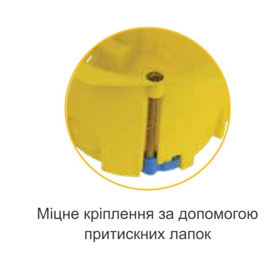Установочна коробка Аско-Укрем КМ 03 ᴓ65мм