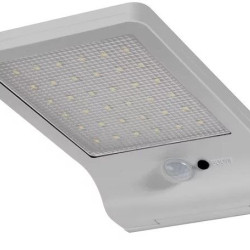 Фасадний світильник на сонячній батареї Ledvance DoorLED Solar Sensor 4000K Silver
