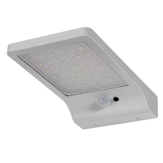 Фасадний світильник на сонячній батареї Ledvance DoorLED Solar Sensor 4000K Silver