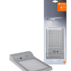 Фасадний світильник на сонячній батареї Ledvance DoorLED Solar Sensor 4000K Silver