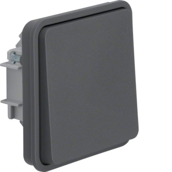 Механизм кнопки Berker 10АX/250В W.1 (сірий)