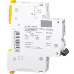 Автоматичний вимикач Schneider Electric iC60H 1P 6A B