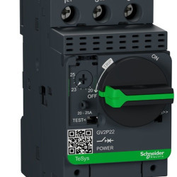 Автомат захисту двигуна Schneider Electric GV2P22 20-25 із комбінованим розчепленням