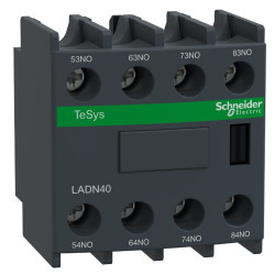 Блок допоміжних контактів Schneider Electric LADN40 4NO