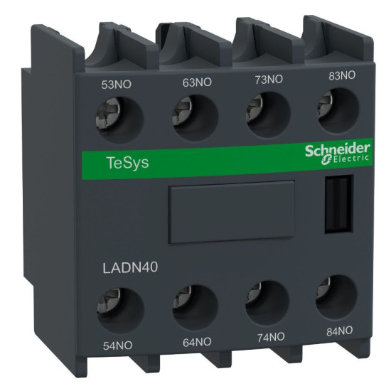 Блок допоміжних контактів Schneider Electric LADN40 4NO