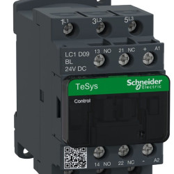 Контактор Schneider Electric LC1D09BL 3Р 9A НО+НЗ 24В DC (2,4Вт розширений)