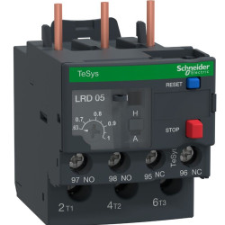 Теплове реле Schneider Electric LRD05 0,63-1A