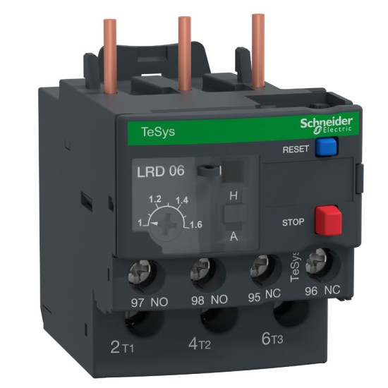 Теплове реле Schneider Electric LRD06 1-1,6A